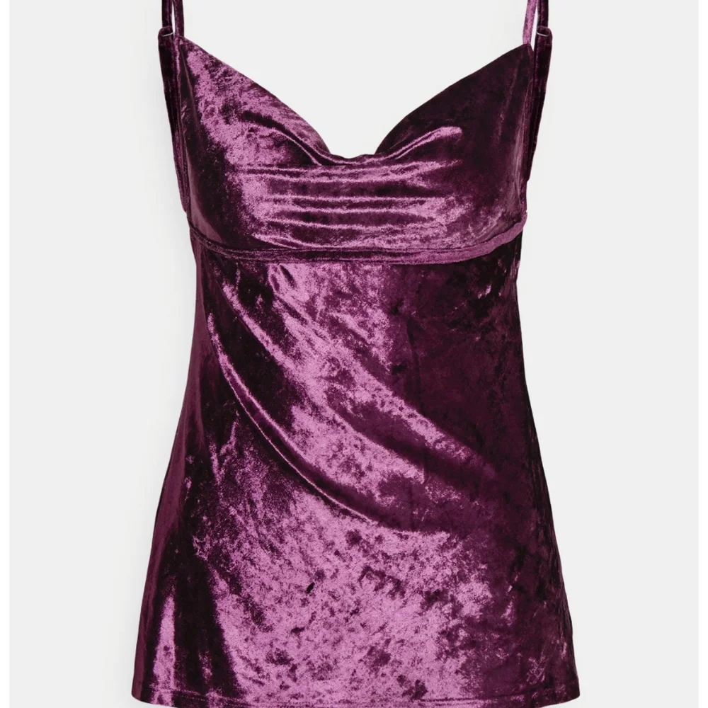 NWT: FREE PEOPLE; ALL NIGHT VELVET TUNIC. - Picture 4 of 7